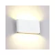 ELMARK Led Fali Lámpa 2X6W Kerekített 4000K Ip65 Fehér