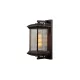 ELMARK Alan Garden Wall Lamp Black, Ip54