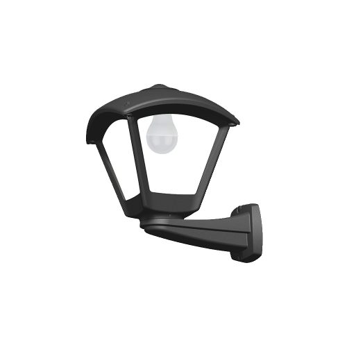 ELMARK Dario 250 Garden Wall Lamp 1Xe27 Ip55 Black