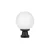 ELMARK Disma 250 Garden Floor Lamp 1Xe27 Ip55 Black