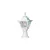 GOLIA GARDEN FIXTURE 1XE27 H470 IP55 WHITE