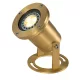 GROUND FIXTURE 1XGU5.3 IP68 POLISHED BRASS