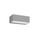 ELMARK Grf313 Facade Fixture 1Xe27 Ip65 Grey