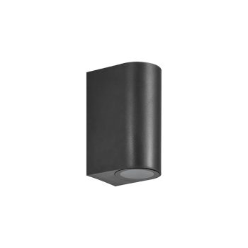 ELMARK Grf327 Facade Fixture 2Xgu10 Ip54 Black