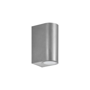 ELMARK Grf327 Facade Fixture 2Xgu10 Ip54 Grey