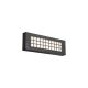 ELMARK Grf300 Led Facade Fixture 6W 4000K Ip65 Black