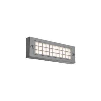 ELMARK Grf300 Led Facade Fixture 6W 4000K Ip65 Grey
