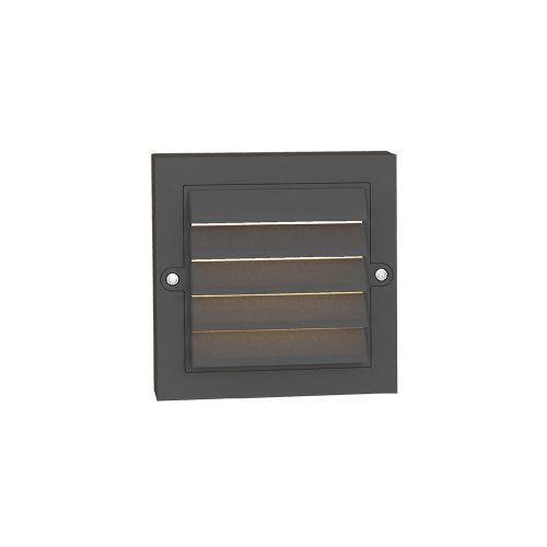 ELMARK Grf304 Led Facade Fixture 6W 4000K Ip65 Black