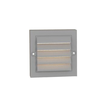 ELMARK Grf304 Led Facade Fixture 6W 4000K Ip65 Grey