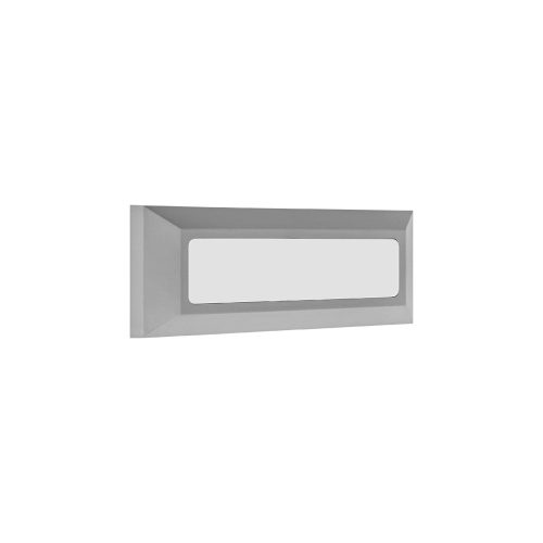 ELMARK Grf308 Led Facade Fixture 4W 4000K Ip65 Grey