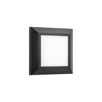 ELMARK Grf309 Led Facade Fixture 4W 4000K Ip65 Black