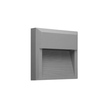 ELMARK Grf310 Led Facade Fixture 8W 4000K Ip65 Grey