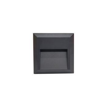   ELMARK Grf52 Led Kültéri Homlokzati Lámpa 1.5W 4000K Ip65 Sötét Szürke