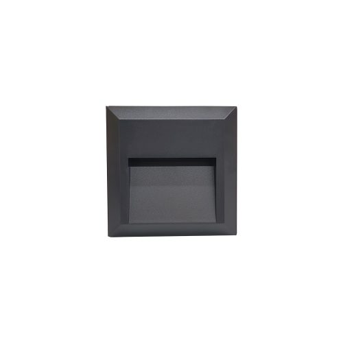 ELMARK Grf52 Led Kültéri Homlokzati Lámpa 1.5W 4000K Ip65 Sötét Szürke