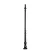 KARMEL POLE 3000ММ WITH DOOR, BLACK