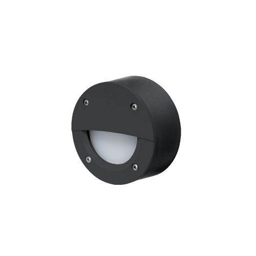 ELMARK Extraleti 100Rel Led Fali Lámpa 3W Cct Ip66 Fekete