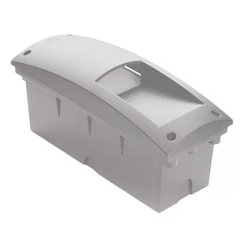 LETI 300HVP LED RECESSED WALL LAMP 1XE27 IP66 GREY