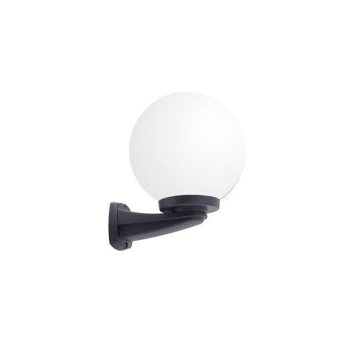 ELMARK Nardo 250 Garden Wall Lamp 1Xe27 Ip55 Black