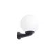 ELMARK Nardo 250 Garden Wall Lamp 1Xe27 Ip55 Black