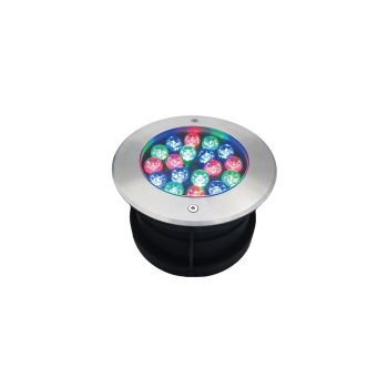 ELMARK Led Underwater Light 18W Rgb, Ip68 With Remoute