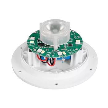 RECHARGEABLE LED BASE WITH LENS RGBW AND REMOTE