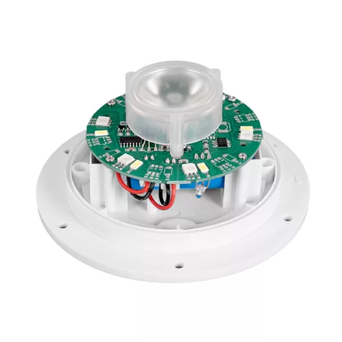 RECHARGEABLE LED BASE WITH LENS RGBW AND REMOTE