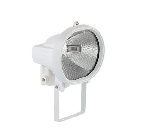 LED FLOODLIGHT "HALOGEN" TYPE WITH LED BULB J118 7.5W, WHITE