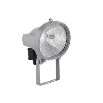   LED FLOODLIGHT &quotHALOGEN&quot TYPE WITH LED BULB J118 7.5W, GREY