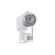 LED FLOODLIGHT WITH SENSOR, &quotHALOGEN&quot TYPE WITH LED BULB J78 5.5W, WHITE
