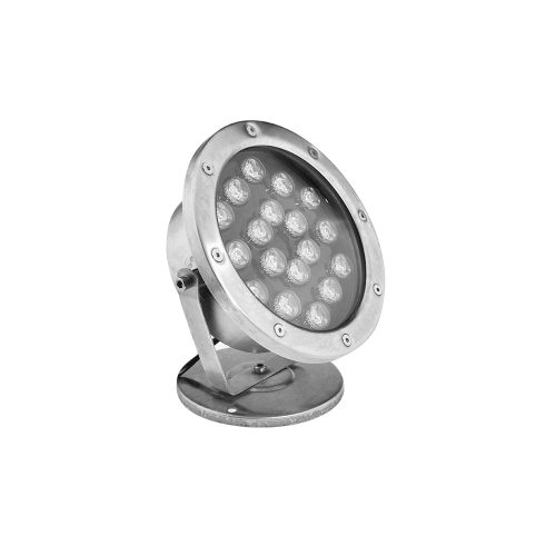 ELMARK Led Underwater Light 18W Rgb, Ip68 With Remoute
