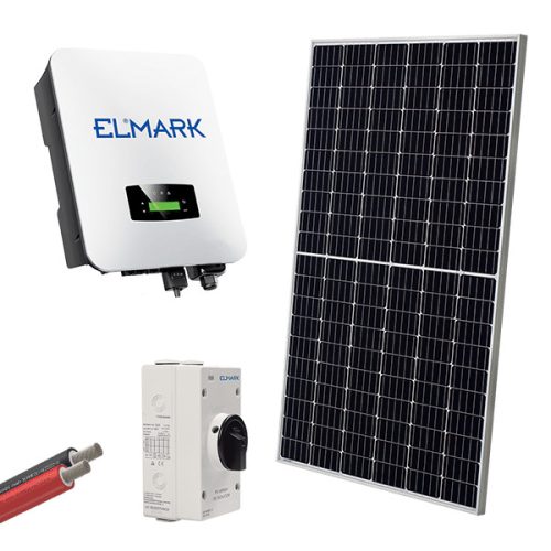 ON GRID SOLAR SYSTEM SET 3P/10KW WITH PANEL 465W