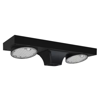 SOLAR STREET/PARK LAMP 40W IP65, BLACK