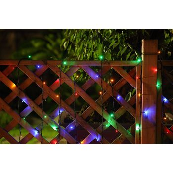 ELMARK Solar Led String Light 0.5W 25Pcs. Rgby
