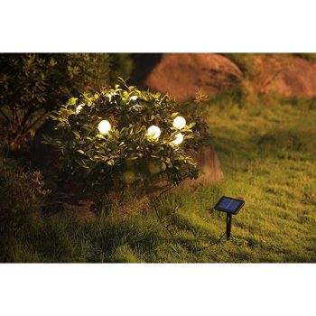 ELMARK Solar Led String Light 23439 0.6W 8Pcs. 2000K Ip71