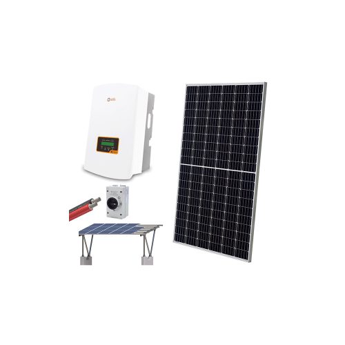 ELMARK On Grid Solar System Set 3P/6Kw+Carport Structure