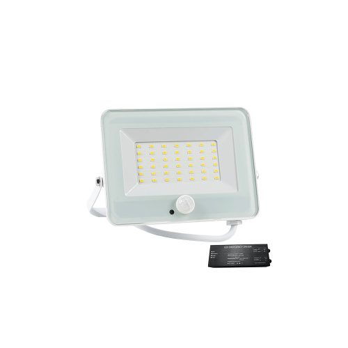 ELMARK Vega30 Slim 30W Ledes Fényvető + Sen 3000K Wh Inverterrel Szerelt