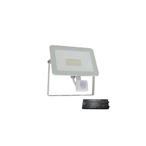 ELMARK Vega Slim Smd Led Reflektor 50W Szenzoros Fehér Inverterrel Szerelt