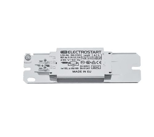 BALLAST 36W FOR FLUORESCENT LAMPS – TYPE T8