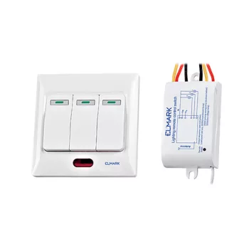 RF REMOTE CONTROL SWITCH THREE CHANNELS