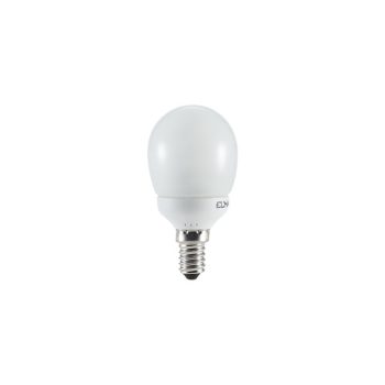 COMPACT FLUORESCENT LAMP G45 7W E14 2700K