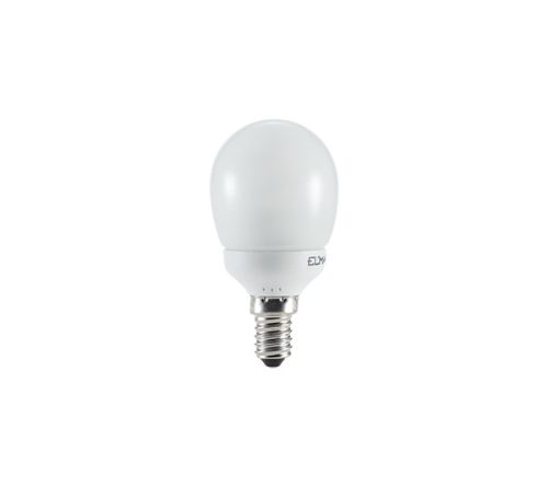 COMPACT FLUORESCENT LAMP G45 7W E14 4000K