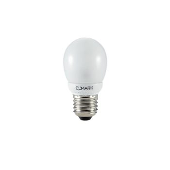 COMPACT FLUORESCENT LAMP G45 7W E27 4000K