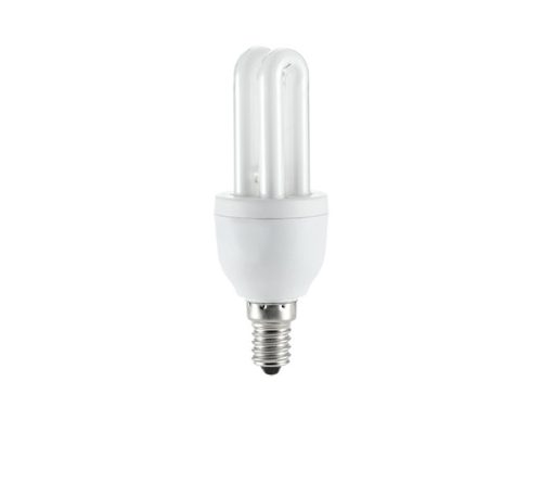 COMPACT FLUORESCENT LAMP E14 2U/5W 2700K