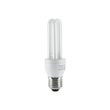 COMPACT FLUORESCENT LAMP E27 2U/9W 2700K