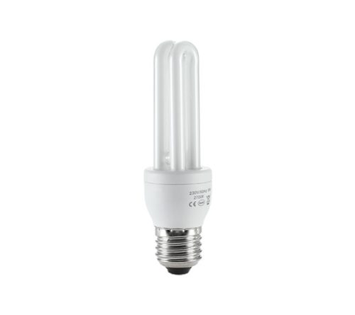 COMPACT FLUORESCENT LAMP E27 2U/9W 2700K