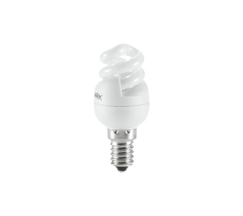 COMPACT FLUORESCENT LAMP SPIRAL D2 E14 5W 2700K