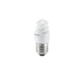 COMPACT FLUORESCENT LAMP SPIRAL D2 E27 5W 2700K
