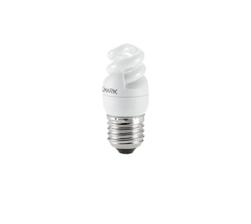 COMPACT FLUORESCENT LAMP SPIRAL D2 E27 5W 2700K