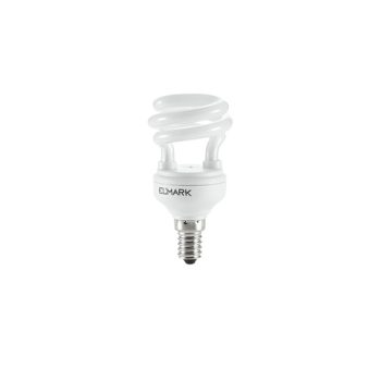 COMPACT FLUORESCENT LAMP HALF SPIRAL/T2 9W E14 4000K