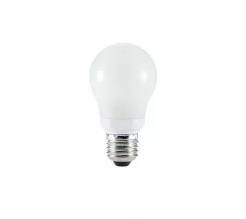 PEAR  COMPACT FLUORESCENT LAMP 9W E27 6400K